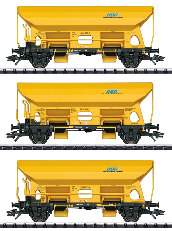 Trix 24168 - DBG Fcs Side Dump 3-Car Set, Era VI