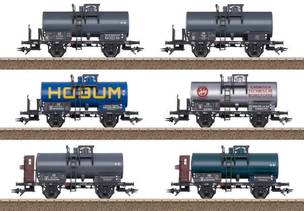 Trix 24170 - 6pc DB Tank Car Display Set