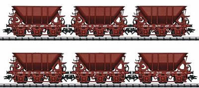 Trix 24238 - SJ Ore Car Set 2, 6 Cars 