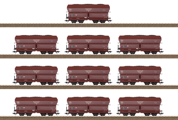 Trix 24266 - 00t Oldenburg Dump Car Set