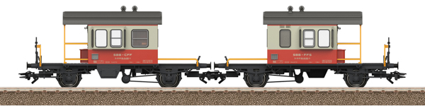 Trix 24650 - Swiss Express Sputnik Coupling Car Set