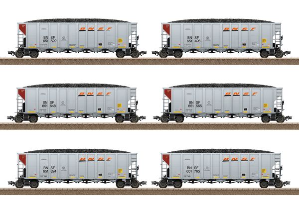 Trix 24911 - BNSF 6pc Hopper Car Set