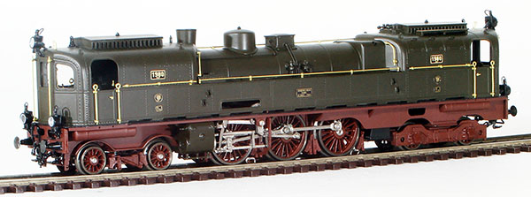 Mythos Modelleisenbahn　鉄道模型 Trix 42227 - German Steam Locomotive T 16 of the KPEV