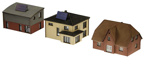 Trix 66301 - Laser Cut Modern Houses 3pc Kit