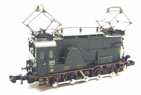trix 16671 - Dgtl FINE ART KPEV cl EG 507 Electric Locomotive