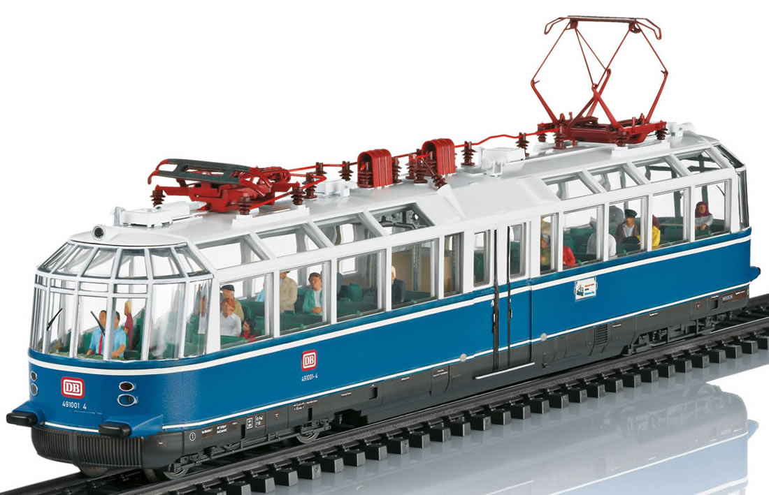 Trix 22193 - German Powered Observation Rail Car Class 491 