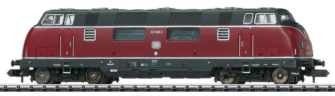 Locomotive Diesel Trix BR 210 - Époque 4 - Digital DCC/SX Avec Son - DB