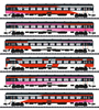 6pc ICRm Express Train Passenger Car Set