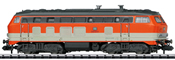 German Diesel Locomotive Class 218 of the DB (Sound)