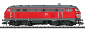 German Diesel Locomotive Class 218 of the DB AG (Sound)