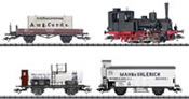 German Steam Locomotive Train Set 