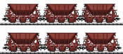 SJ Ore Car Set 2, 6 Cars 