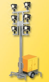 Viessmann 1343 - H0 Luminous giraffe on a trailerwith 6 LEDs white