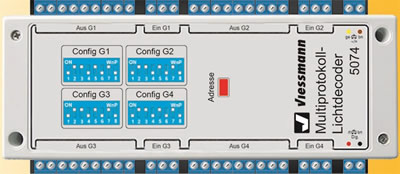 Viessmann 5074 - Multi protocol light decoder