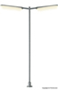 H0 Slim street light double, LED white