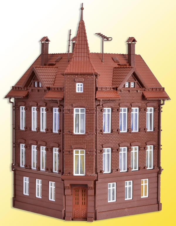 Vollmer 43807 - Railman`s house, corner house