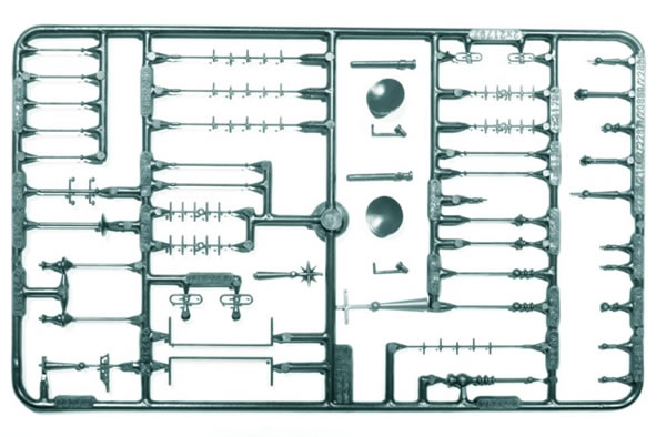 Vollmer 45022 - Deco-set Roof equipment