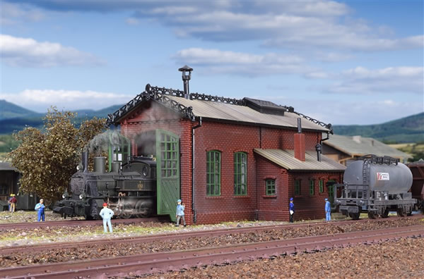 Vollmer 47607 - Loco shed, single track