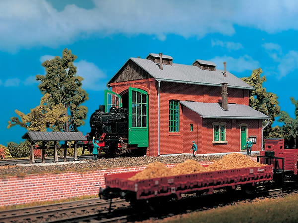 Vollmer 49110 - Loco shed, single track