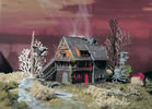 Villa Vampire with red flickering light and colour tablets, functional kit