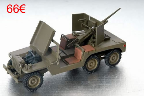 Wespe 35050 - WILLYS T14/FLAK 37