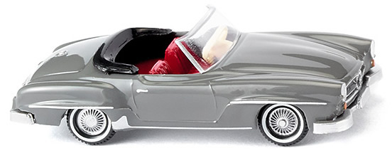 Wiking 25001 - MB 190 SL Convertible gry