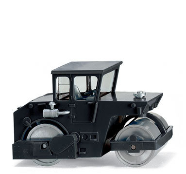 Wiking 65004 - Road Roller black/gray