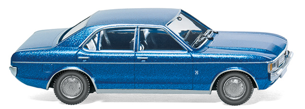 Wiking 79103 - FORD Granada Metallic Blu