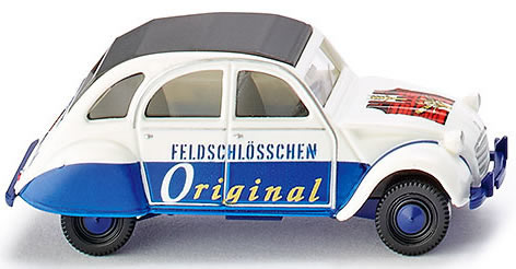 Wiking 80912 - Citroen 2 CV Feldsschloss